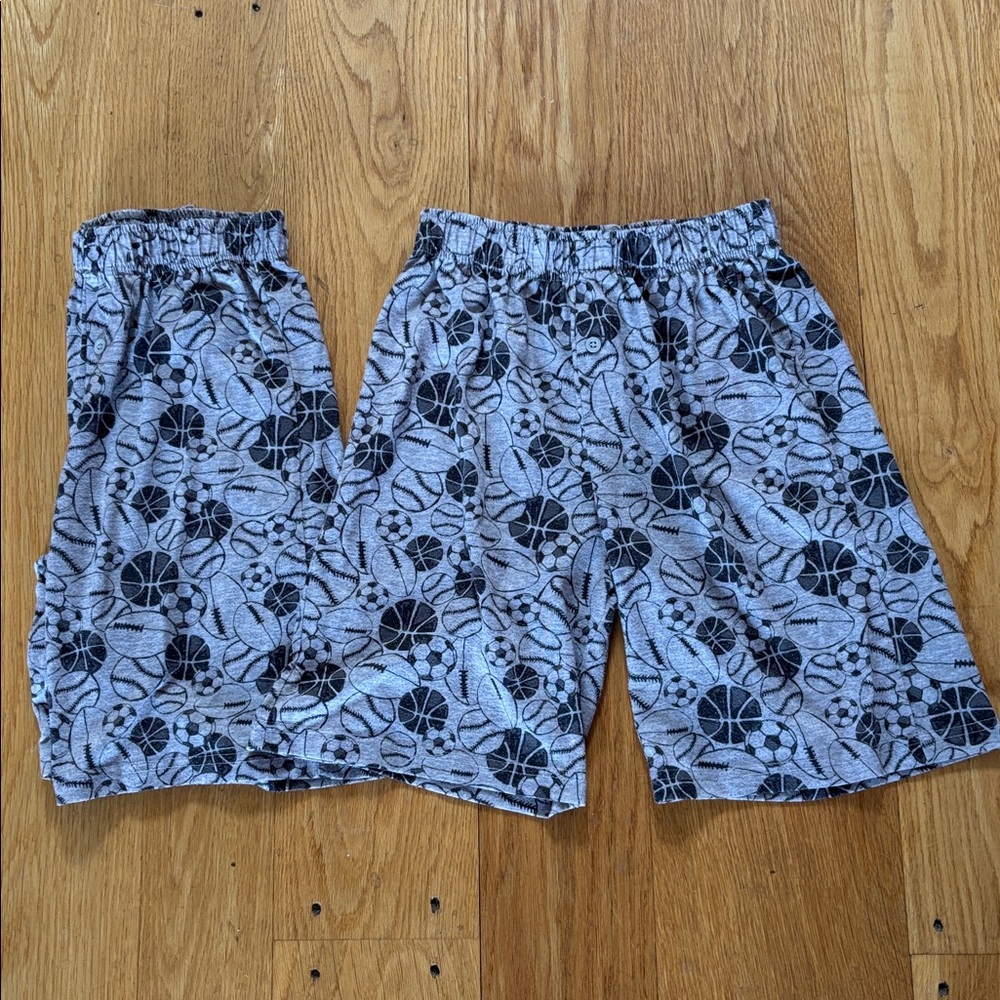 Cat & Jack Set of 2 Boys Pajama Shorts, Youth M
